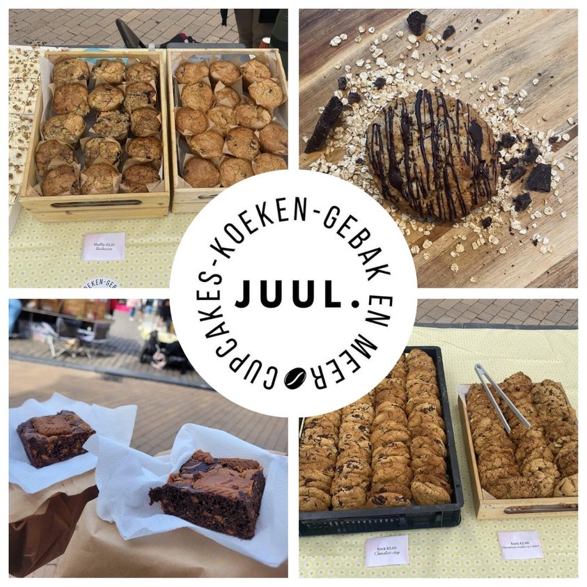 May be an image of oat biscuits, crumb cake and text